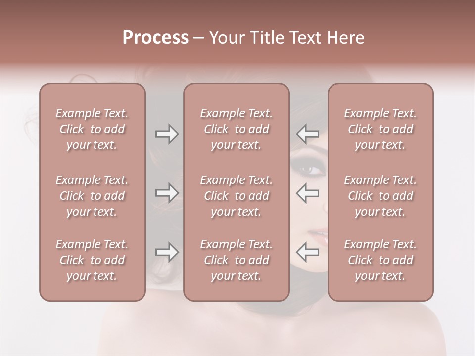 Sensuality Styling Portrait PowerPoint Template