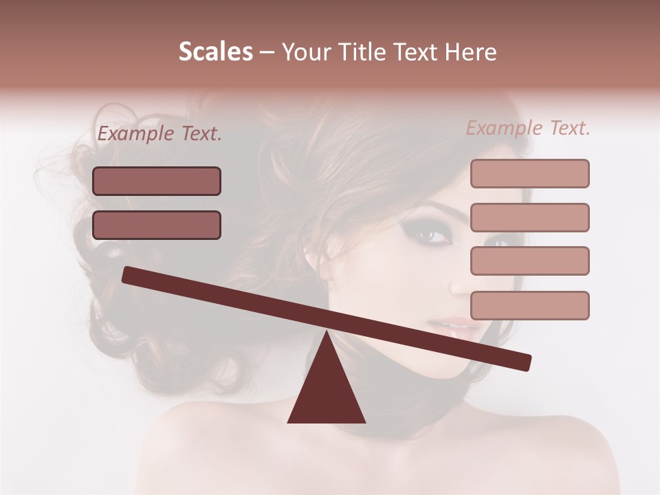 Sensuality Styling Portrait PowerPoint Template