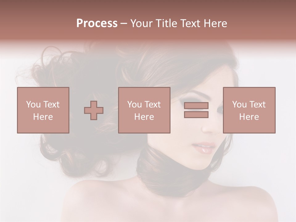 Sensuality Styling Portrait PowerPoint Template