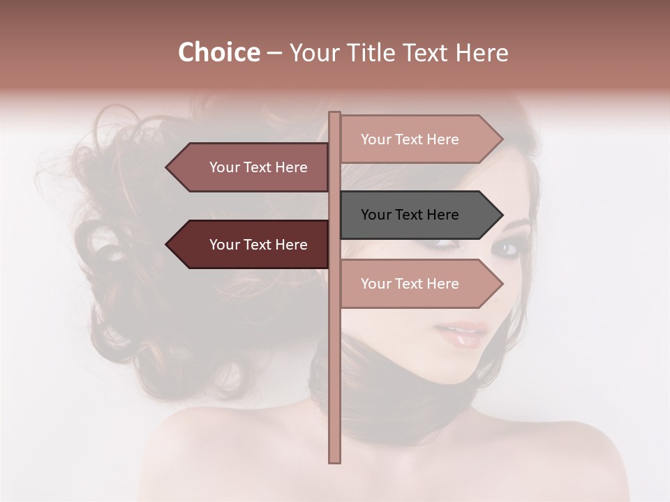 Sensuality Styling Portrait PowerPoint Template