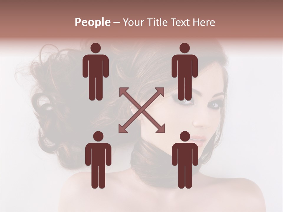 Sensuality Styling Portrait PowerPoint Template