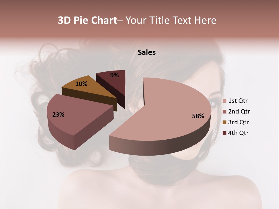 Sensuality Styling Portrait PowerPoint Template