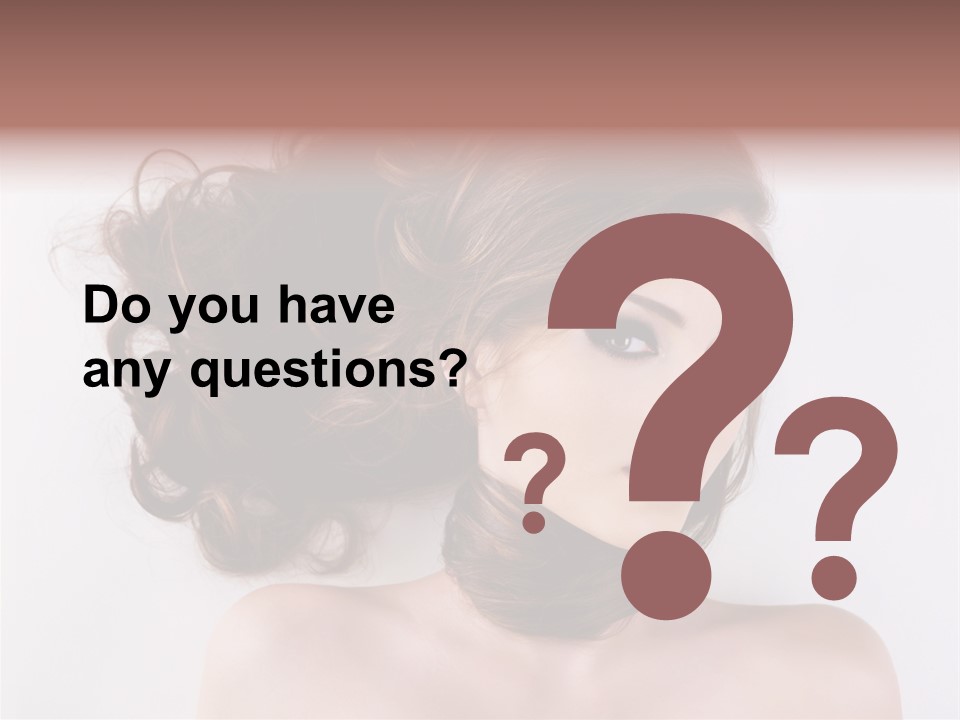 Sensuality Styling Portrait PowerPoint Template