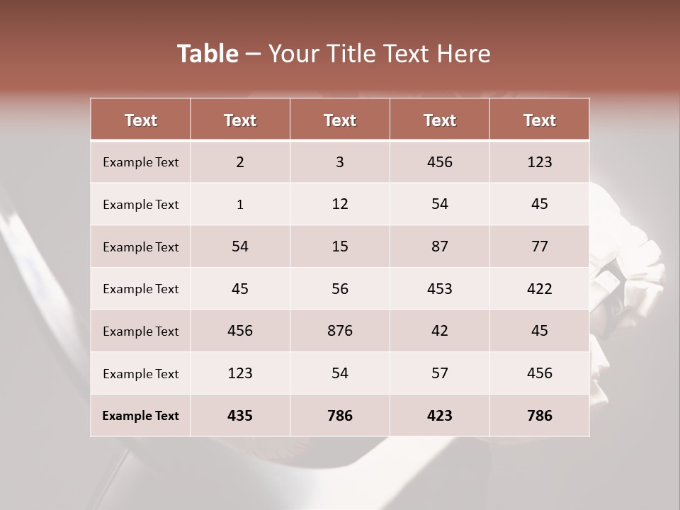 Hobby Activity Isolated PowerPoint Template