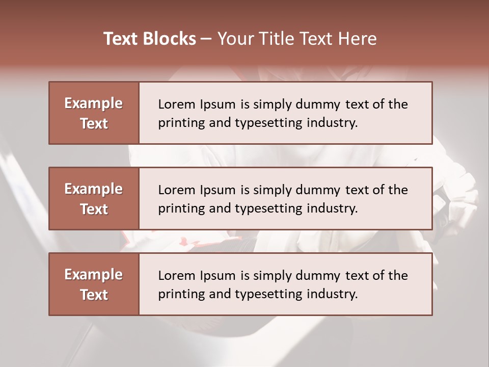 Hobby Activity Isolated PowerPoint Template