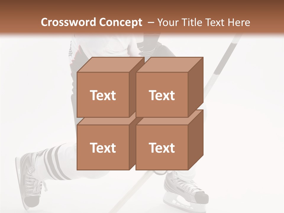 Isolated Guy White PowerPoint Template