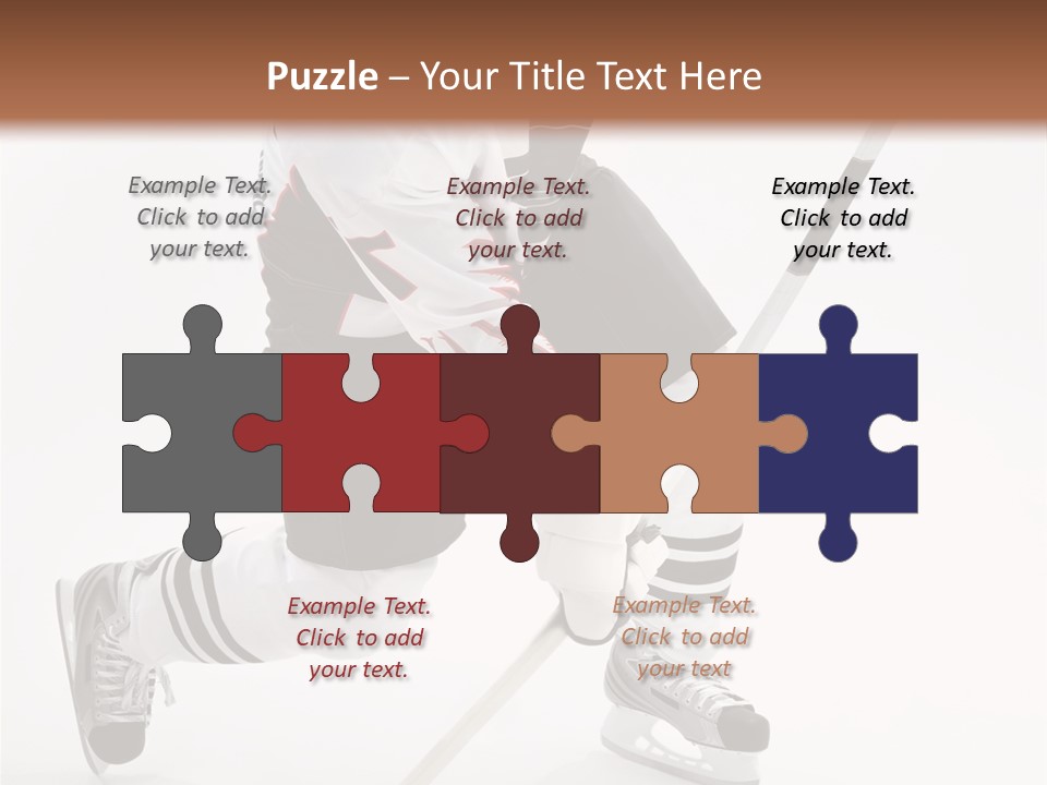 Isolated Guy White PowerPoint Template