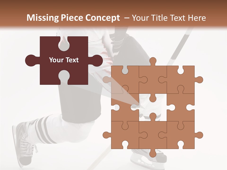 Isolated Guy White PowerPoint Template