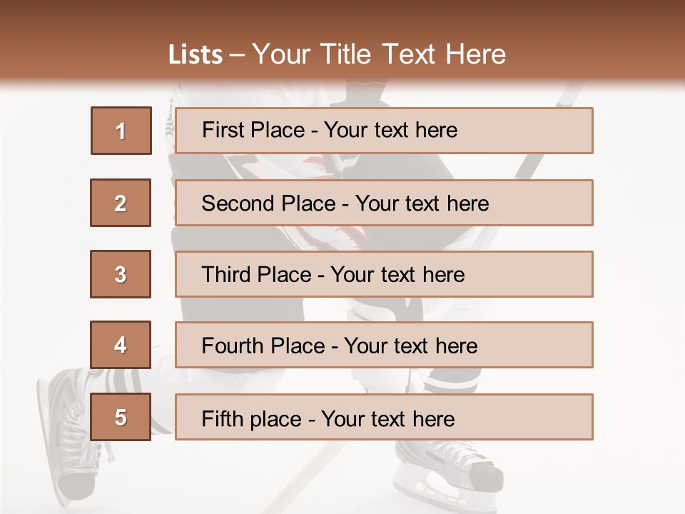 Isolated Guy White PowerPoint Template