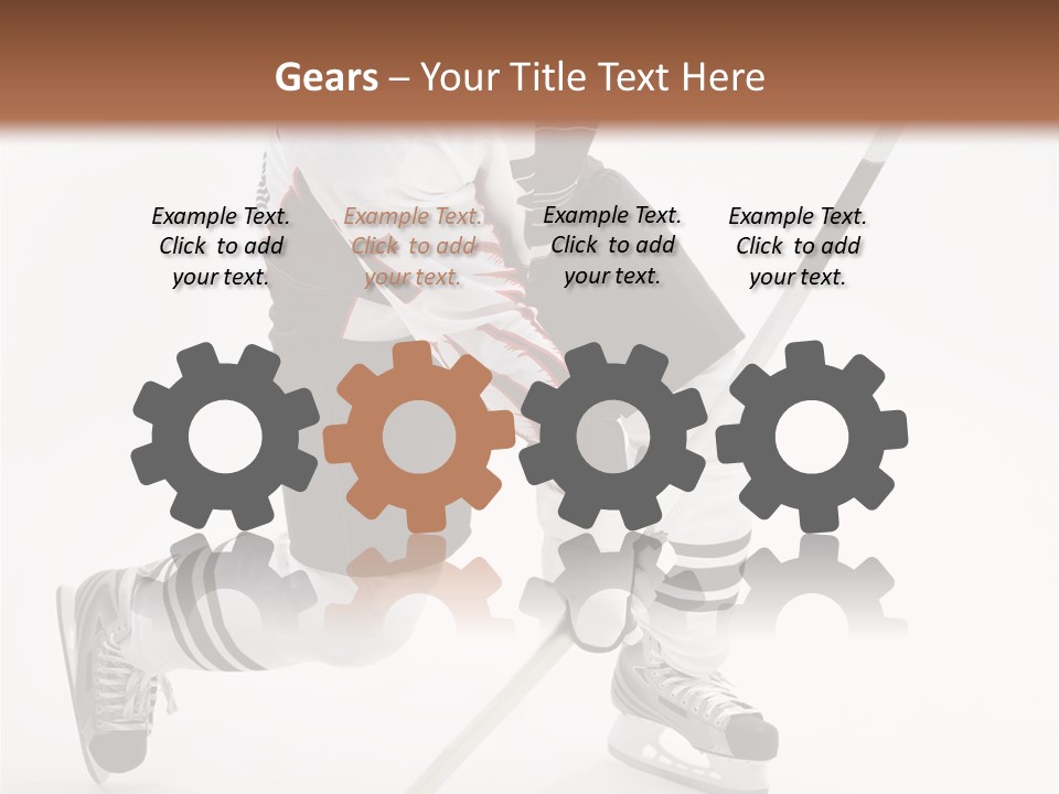 Isolated Guy White PowerPoint Template