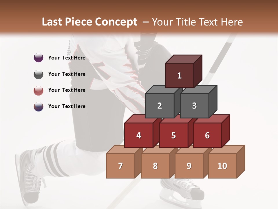 Isolated Guy White PowerPoint Template