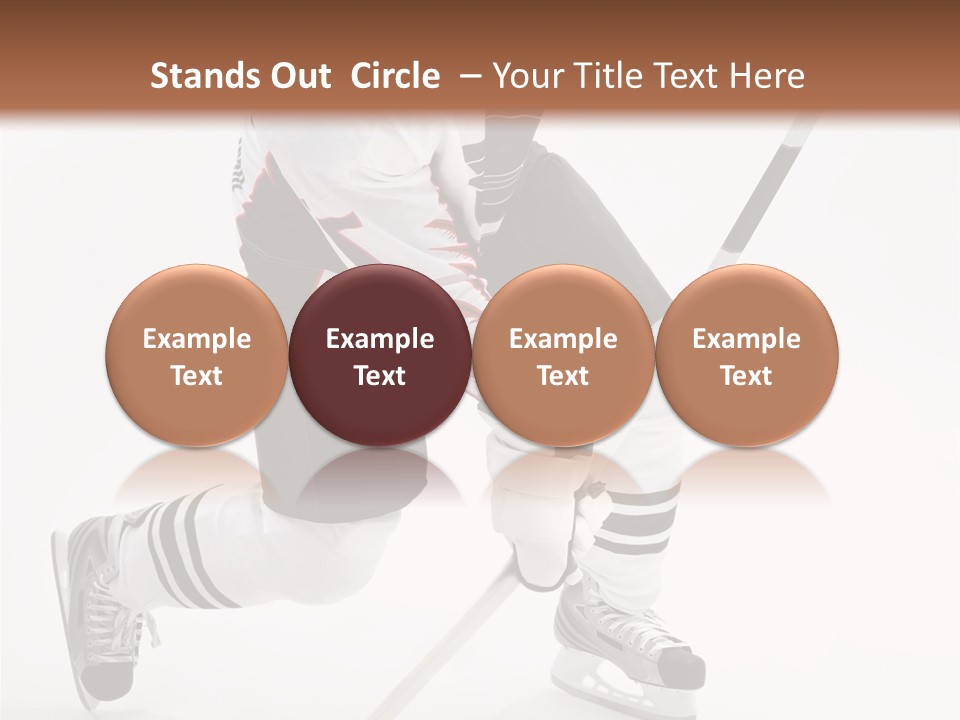 Isolated Guy White PowerPoint Template