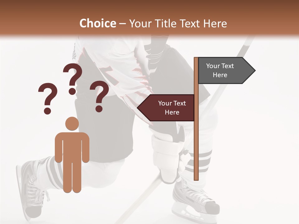 Isolated Guy White PowerPoint Template