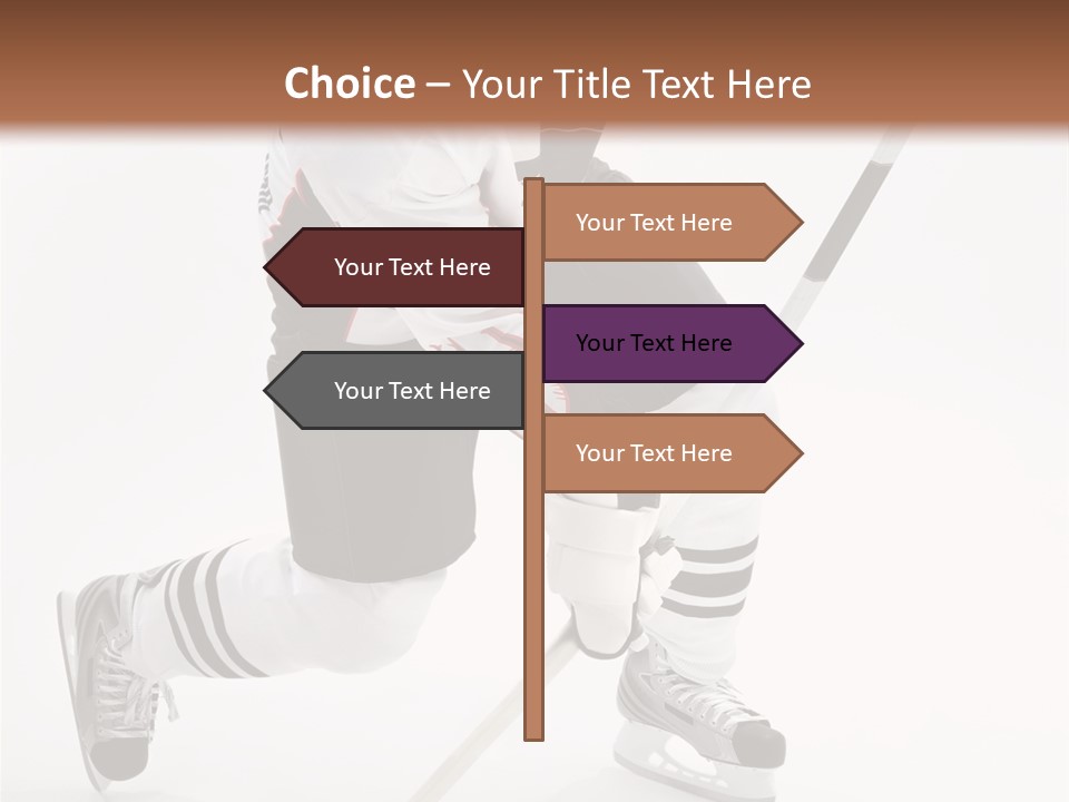 Isolated Guy White PowerPoint Template