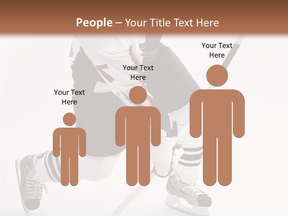 Isolated Guy White PowerPoint Template