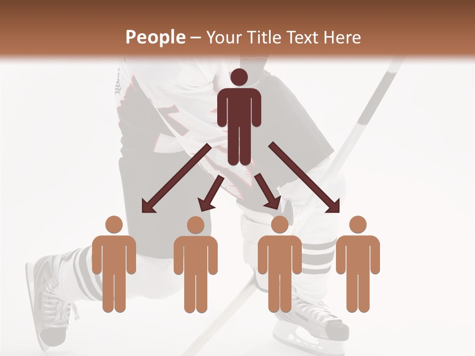 Isolated Guy White PowerPoint Template