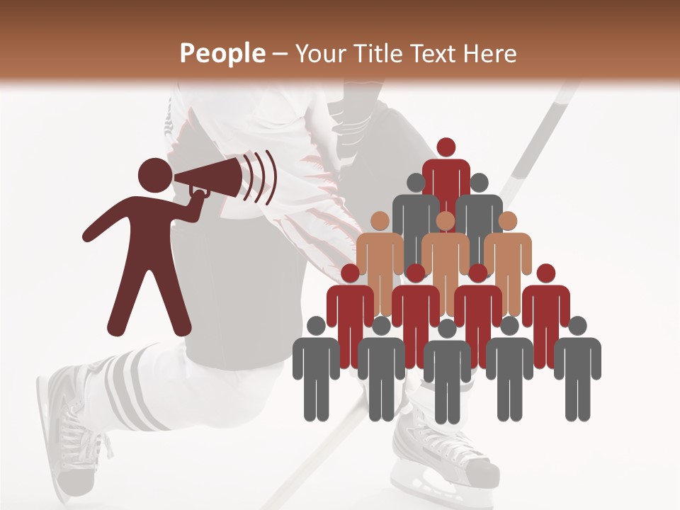 Isolated Guy White PowerPoint Template