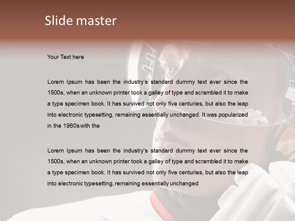 Ice Hobby Lifestyle PowerPoint Template