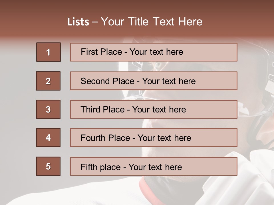 Ice Hobby Lifestyle PowerPoint Template