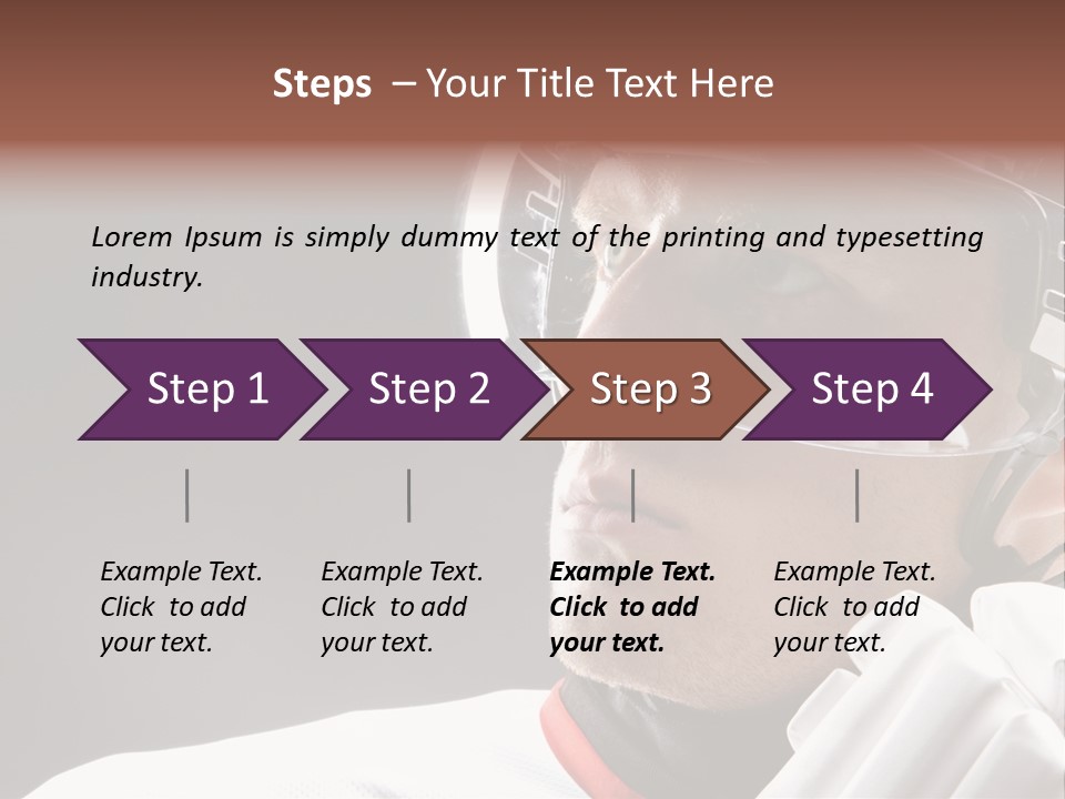 Ice Hobby Lifestyle PowerPoint Template