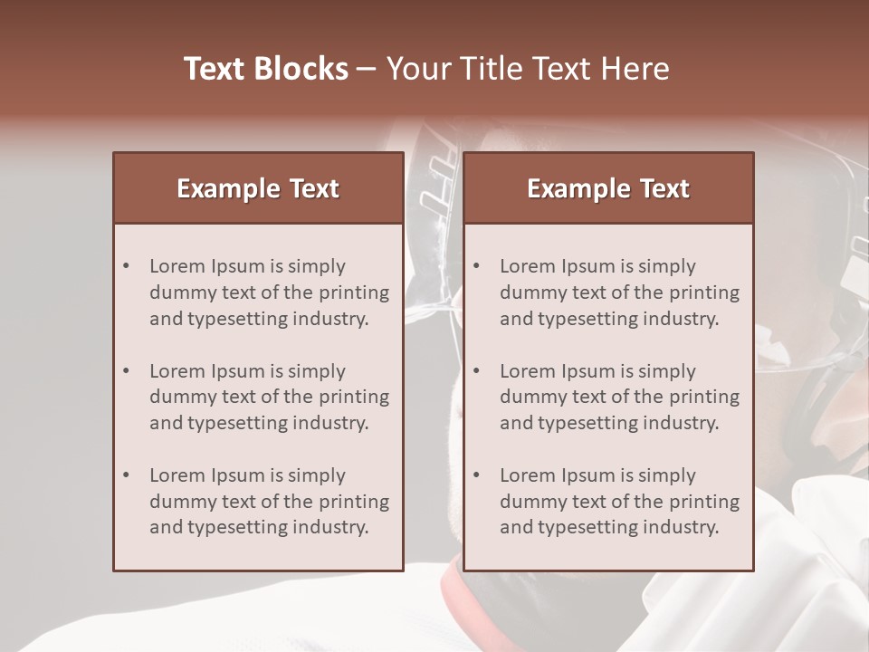Ice Hobby Lifestyle PowerPoint Template
