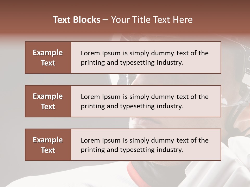 Ice Hobby Lifestyle PowerPoint Template