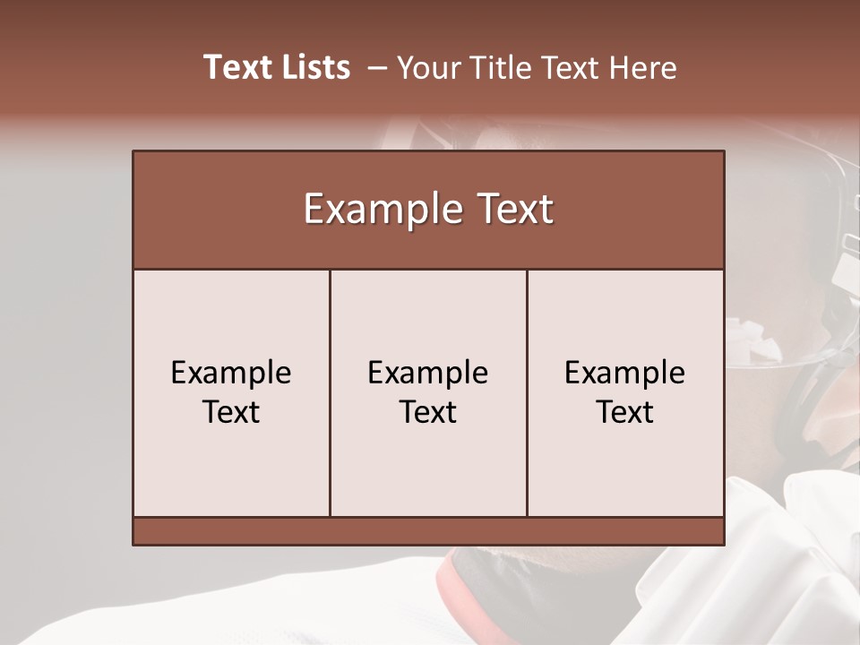 Ice Hobby Lifestyle PowerPoint Template