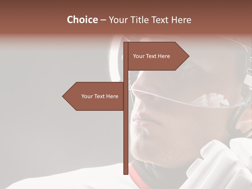 Ice Hobby Lifestyle PowerPoint Template