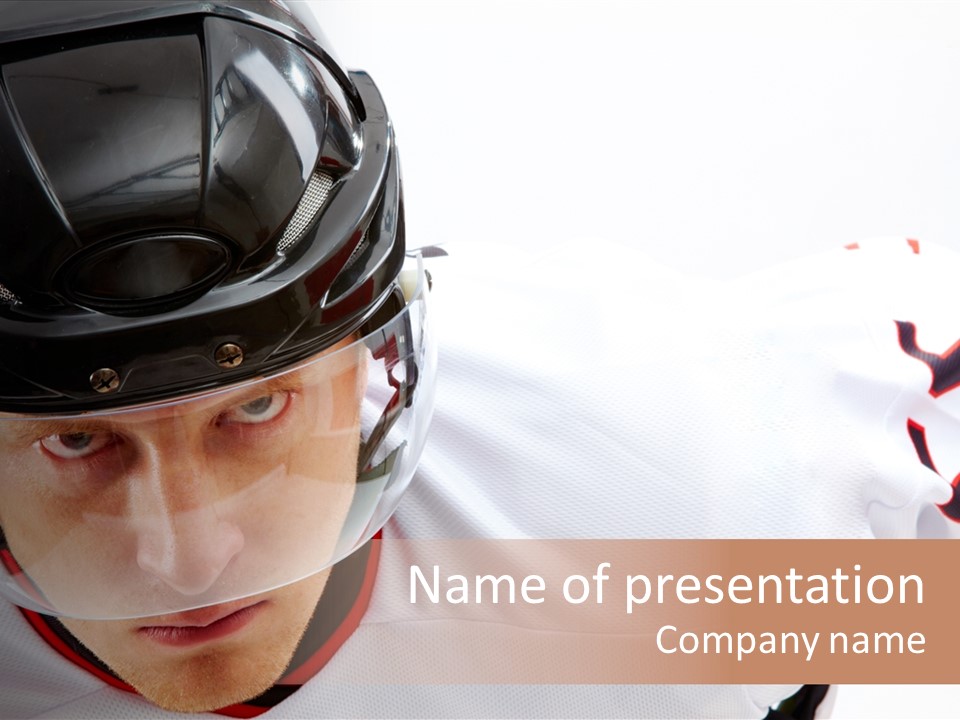 Face Handsome  PowerPoint Template