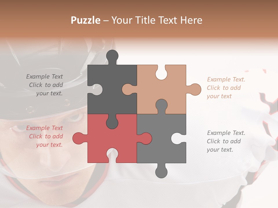 Face Handsome  PowerPoint Template