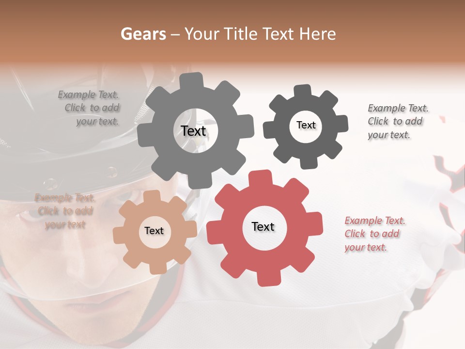 Face Handsome  PowerPoint Template