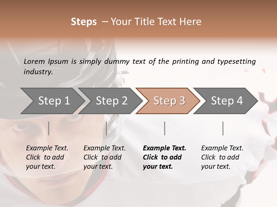 Face Handsome  PowerPoint Template