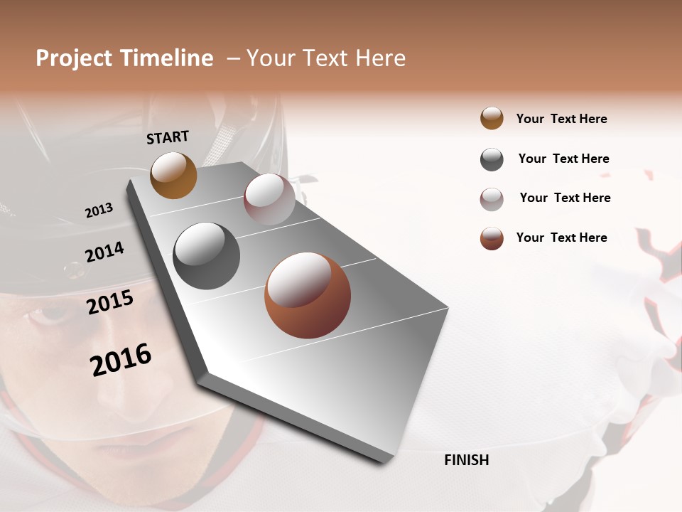 Face Handsome  PowerPoint Template