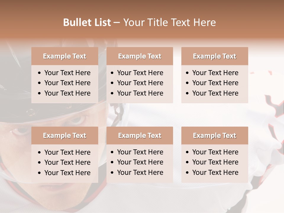 Face Handsome  PowerPoint Template