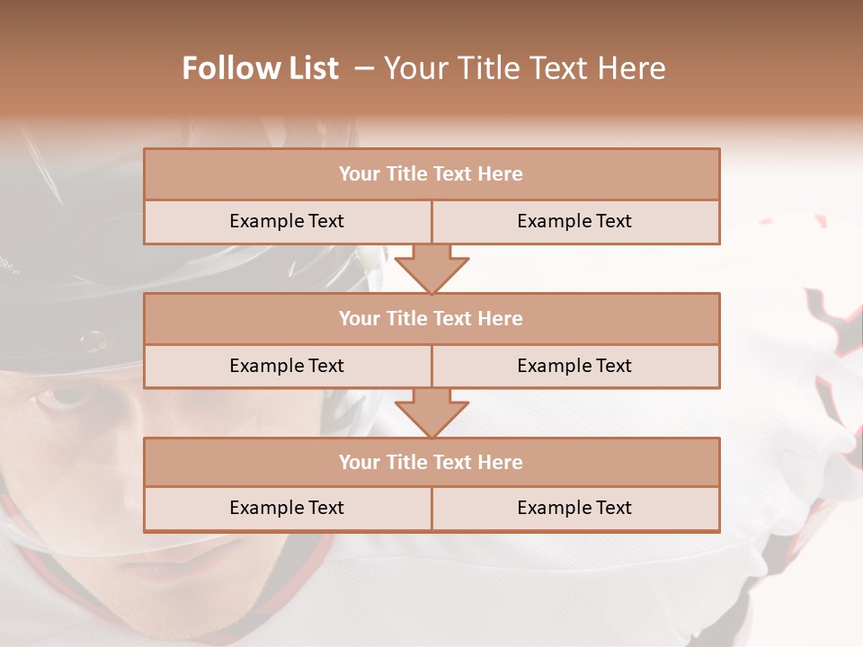 Face Handsome  PowerPoint Template