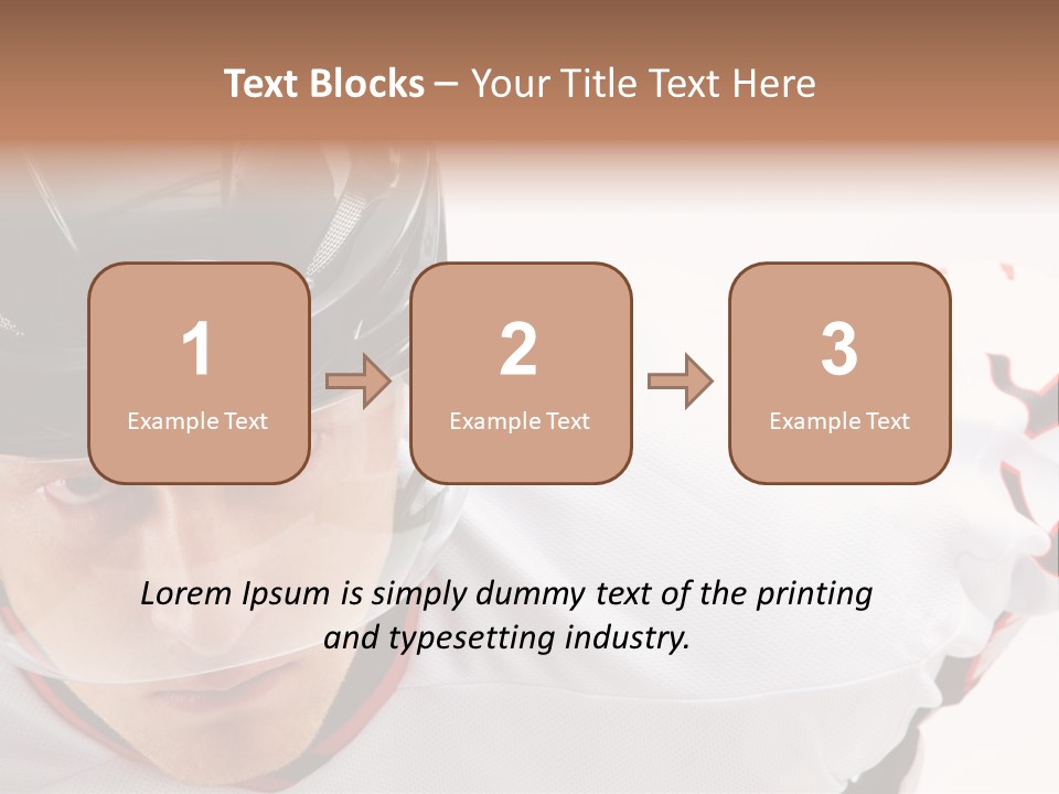 Face Handsome  PowerPoint Template