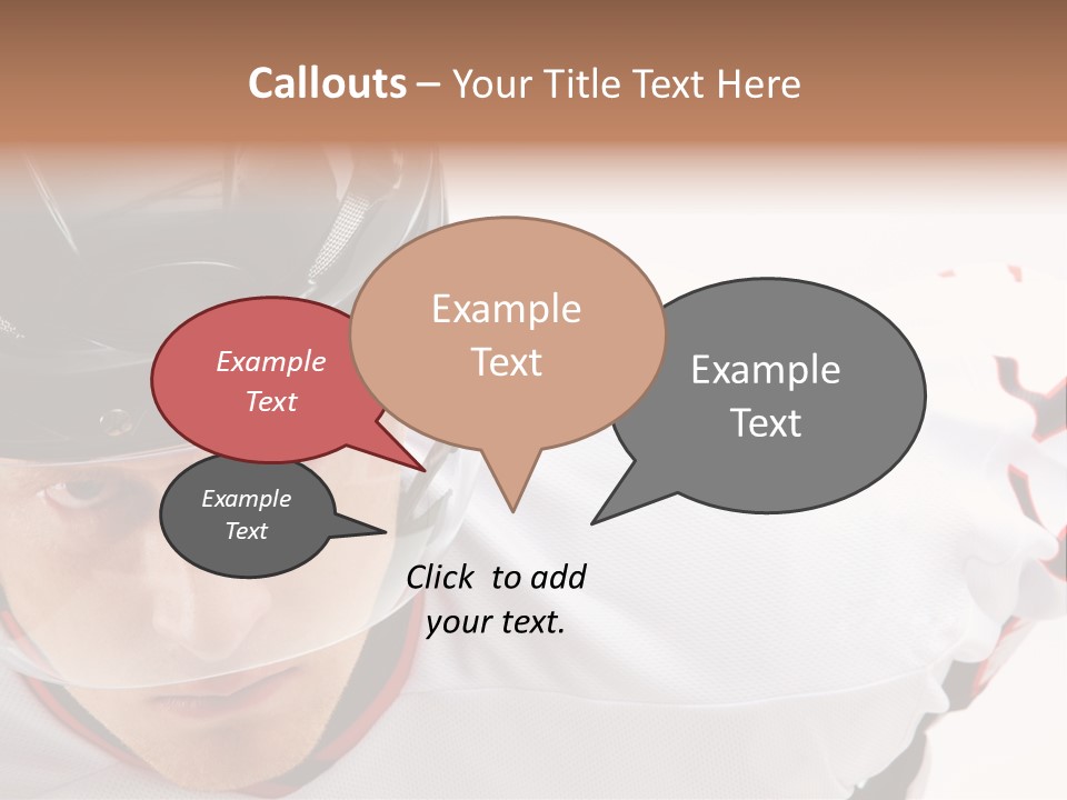 Face Handsome  PowerPoint Template