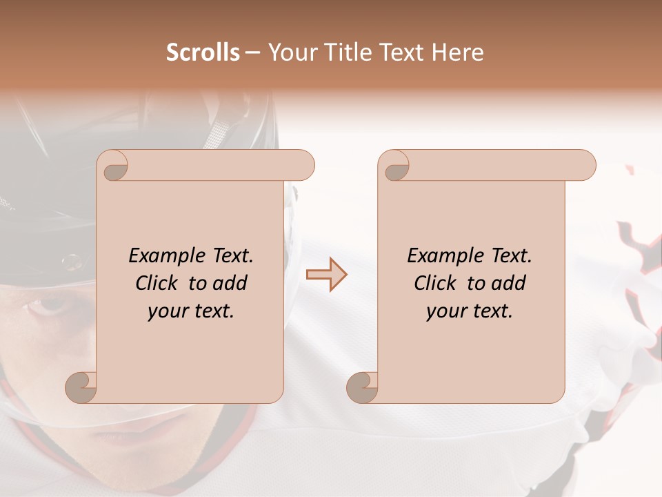 Face Handsome  PowerPoint Template