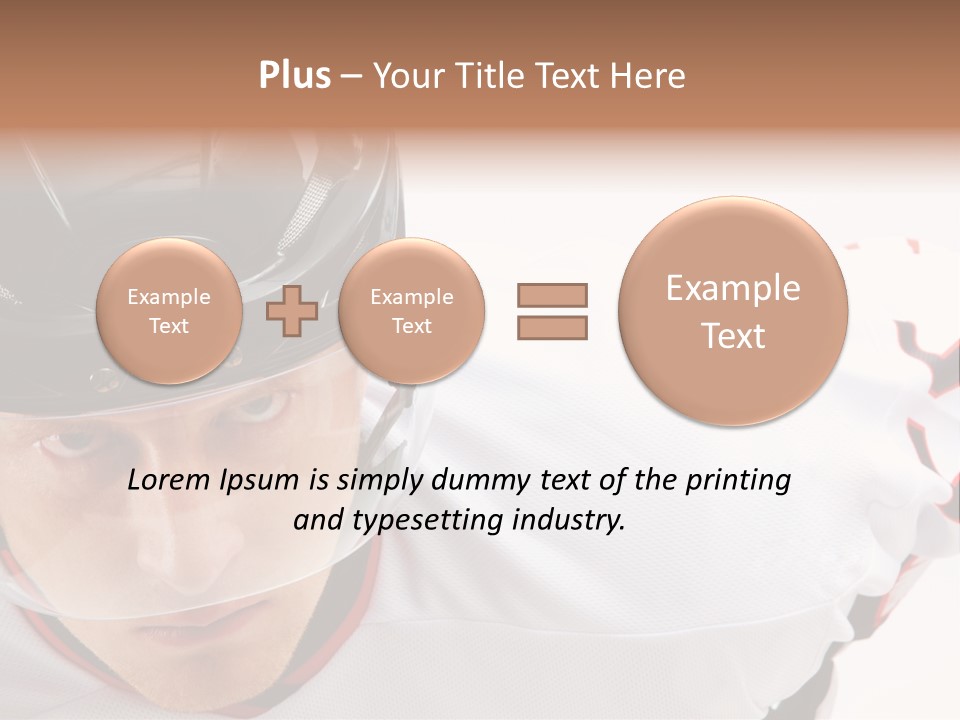Face Handsome  PowerPoint Template