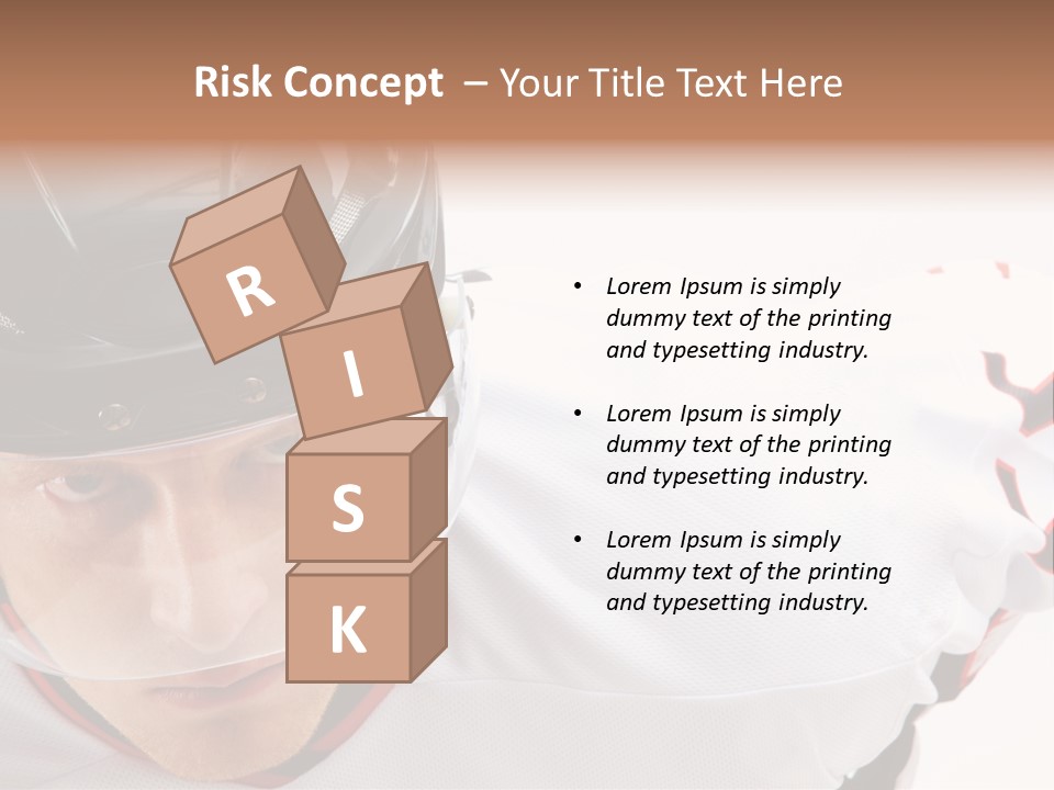 Face Handsome  PowerPoint Template