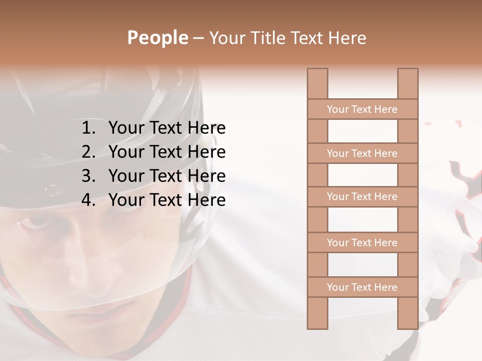 Face Handsome  PowerPoint Template