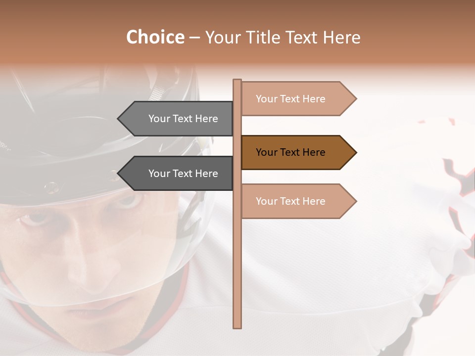 Face Handsome  PowerPoint Template
