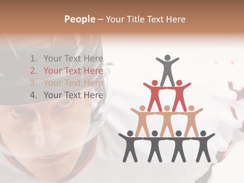 Face Handsome  PowerPoint Template