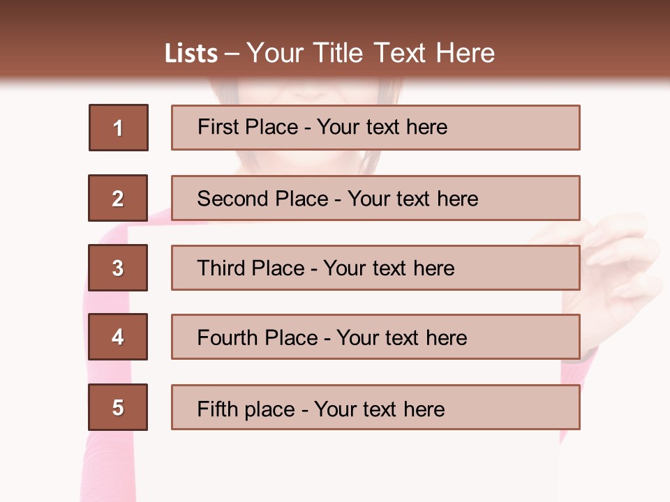 Sheet Poster Young PowerPoint Template