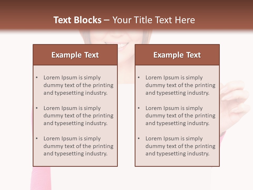 Sheet Poster Young PowerPoint Template