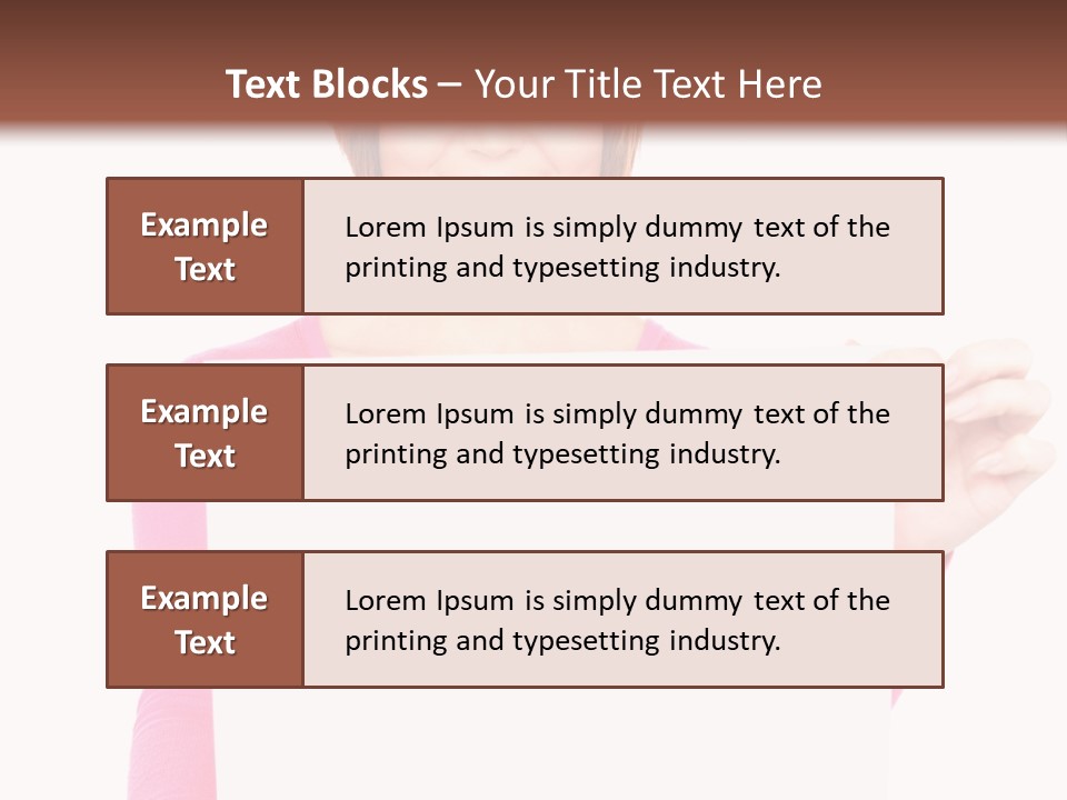 Sheet Poster Young PowerPoint Template