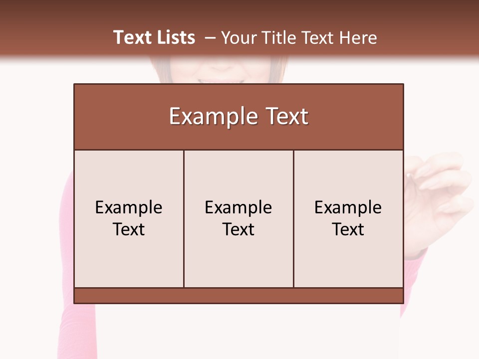 Sheet Poster Young PowerPoint Template