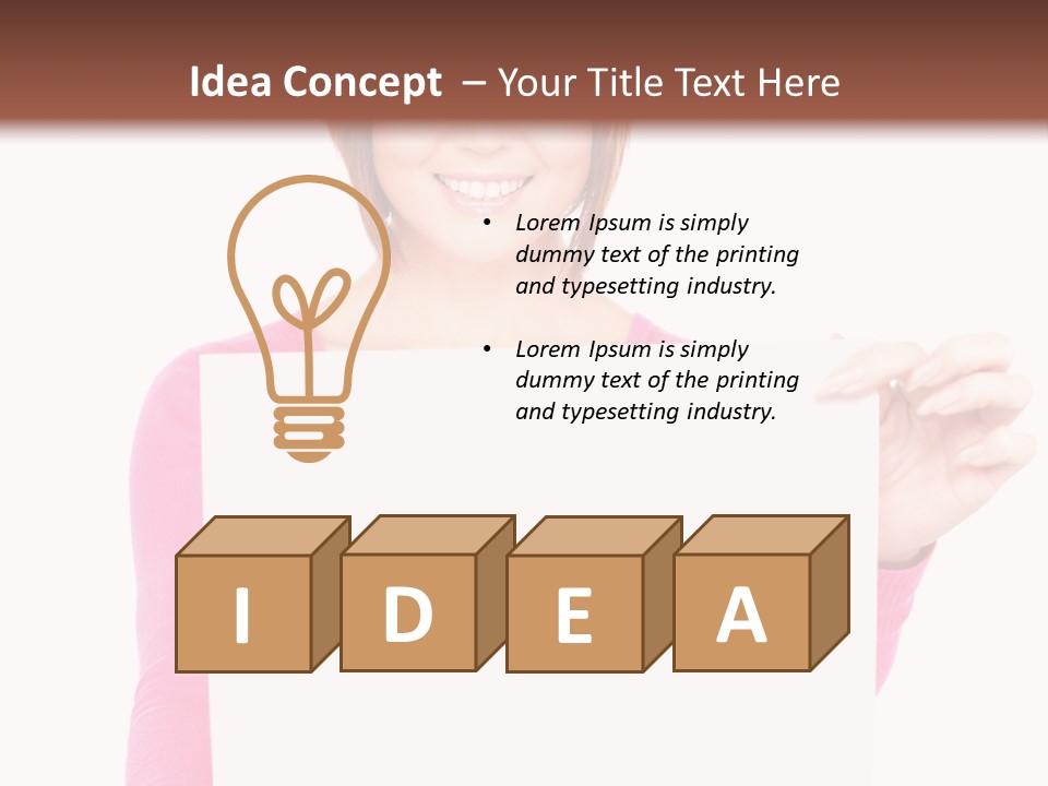 Sheet Poster Young PowerPoint Template