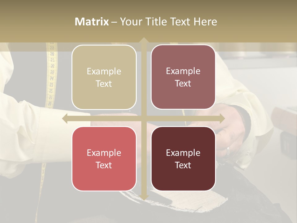 Material Work Designer PowerPoint Template