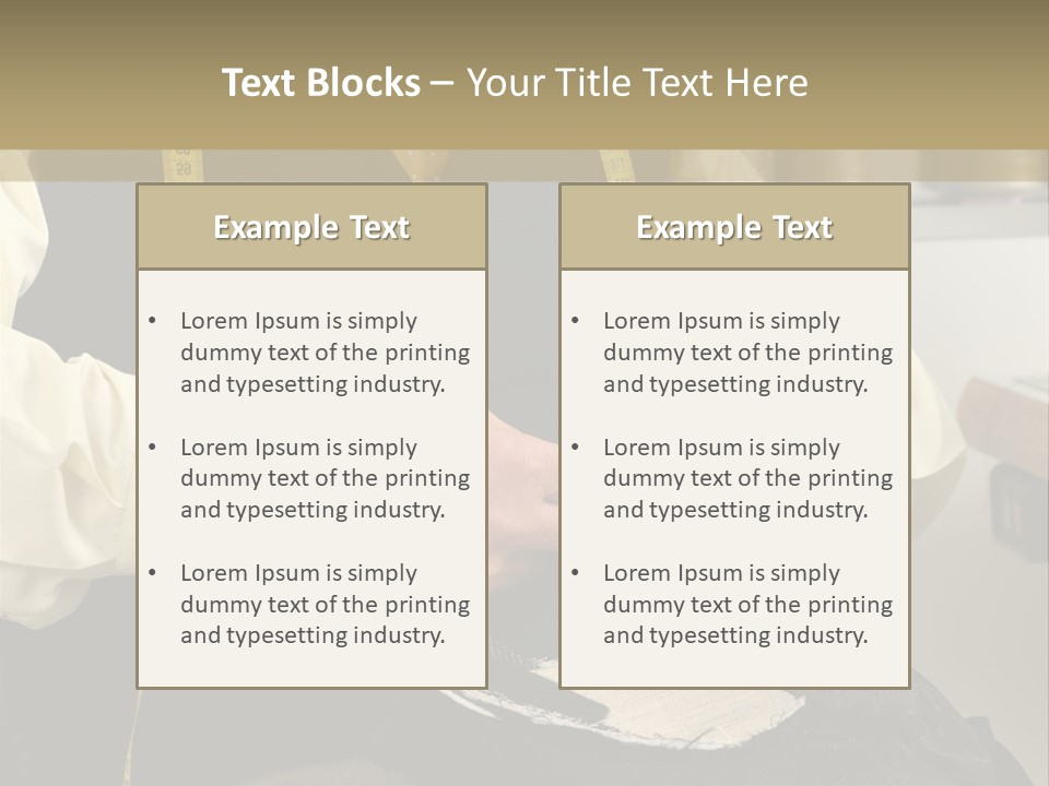 Material Work Designer PowerPoint Template